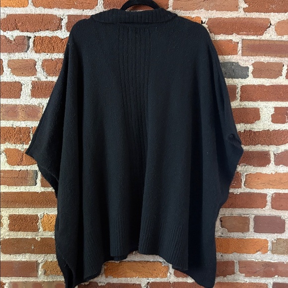 a new day Charcoal Knit Poncho - Picture 10 of 10